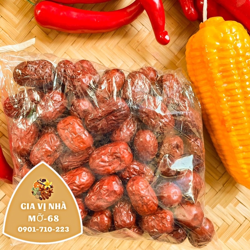 Táo đỏ Tân Cương hạt to- gói 100gr-500gr