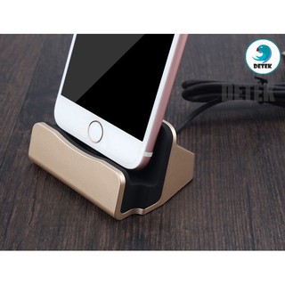 Dock sạc cổng Lightning dành cho iPhone Detek D2