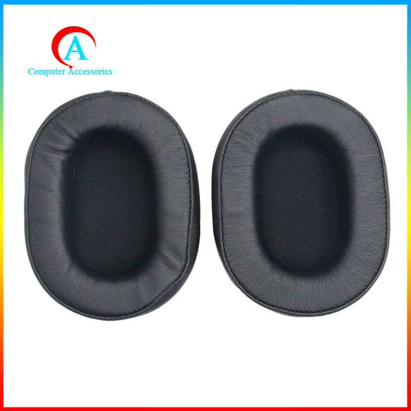 1 Pair Headphones Ear Pad Cushion for   MSR7 M50X M20 M40 Black