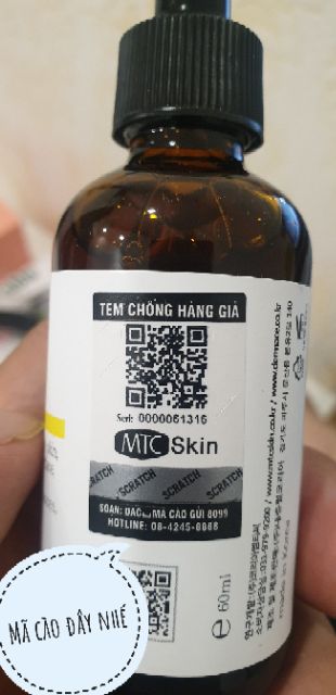 [MẪU MỚI] SERUM VITA C Sản phẩm chính hãng MTC Hàn Quốc có tem và mã cào