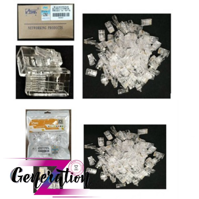 Hạt mạng xuyên thấu Cat 5E 3U SJZ-503 - 100PSC