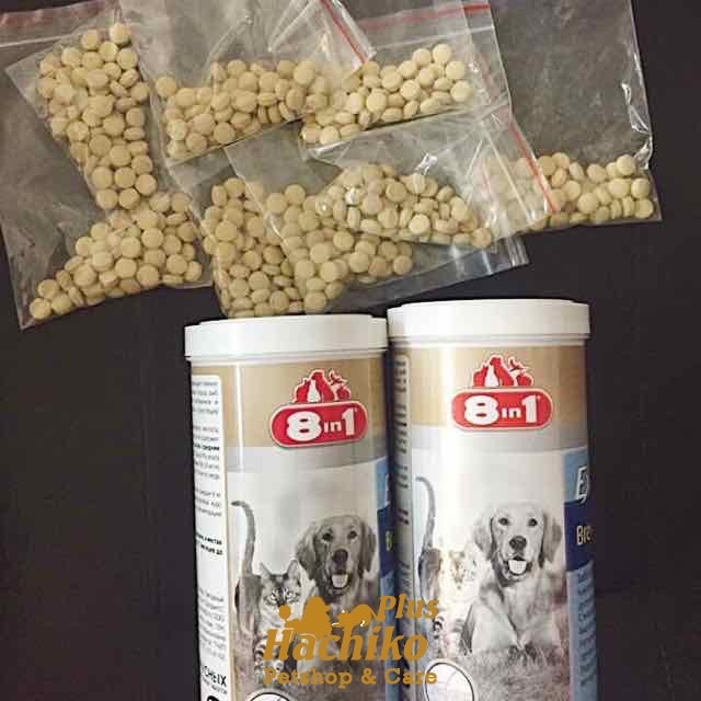 Viên dưỡng lông Excel Vitamin cho chó mèo dưỡng lông ngừa rụng lông mượt lông Surica TB11 (260v)