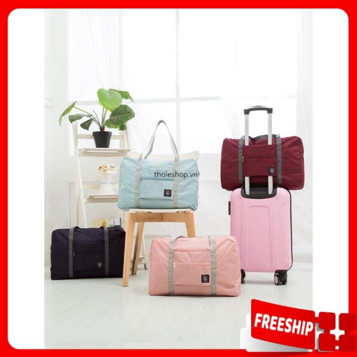 Túi du lịch 🔖SỈ 🔖 Túi xách du lịch không thấm nước 48x32, giúp bạn xếp quần áo, vật dụng cá nhân gọn gàng 7849