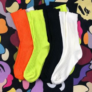 Tất Vớ Cổ Cao Madness Neon Nam Nữ Huỳnh Quang Và Nhiều Màu Sắc Khác Vớ Thời Trang