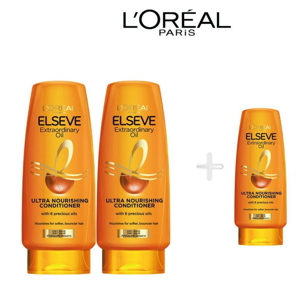 Dầu xã tinh chất hoa tự nhiên dưỡng tóc suôn mượt, bồng bềnh L'oreal Elseve 280ml
