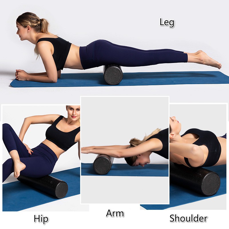 Con Lăn Foam roller Yoga con lăn giãn cơ ống trụ lăn xốp Dãn Cơ Tập Hàng Chuẩn Chính Hãng
