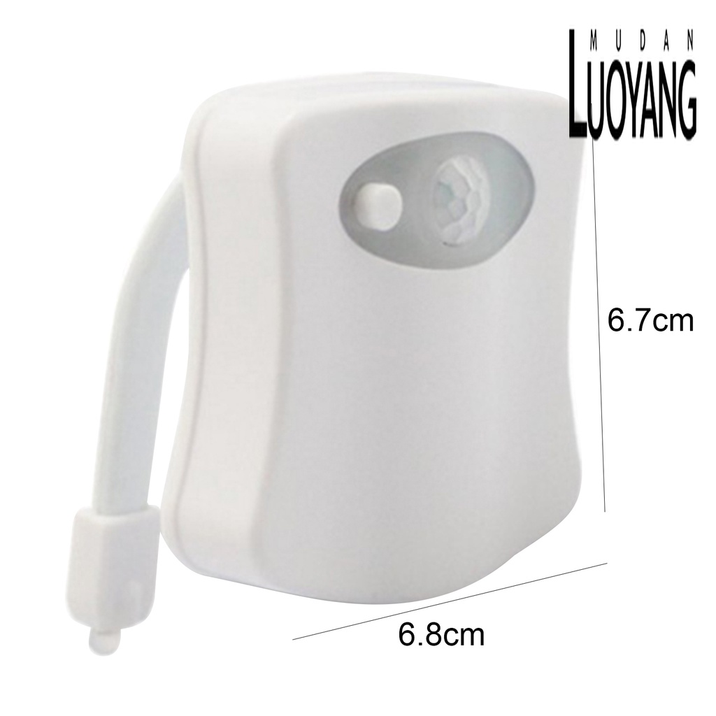 Đèn LED Cảm Biến Chuyển Động 8 Màu Trang Trí Phòng Tắm