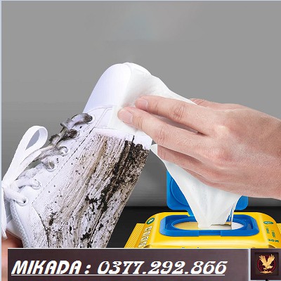 Giấy ướt lau giày dép cao cấp đa năng tiện lợi và bảo vệ môi trường - Loại 1