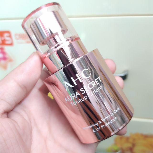 [Cam Kết Chuẩn Auth] Kem dưỡng trắng hồng AHC AURA SECRET TONEUP CREAM