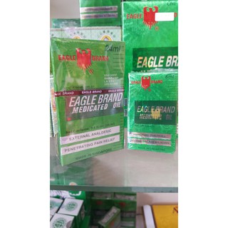 Dầu xanh con ó Eagle Brand loại 2 nắp