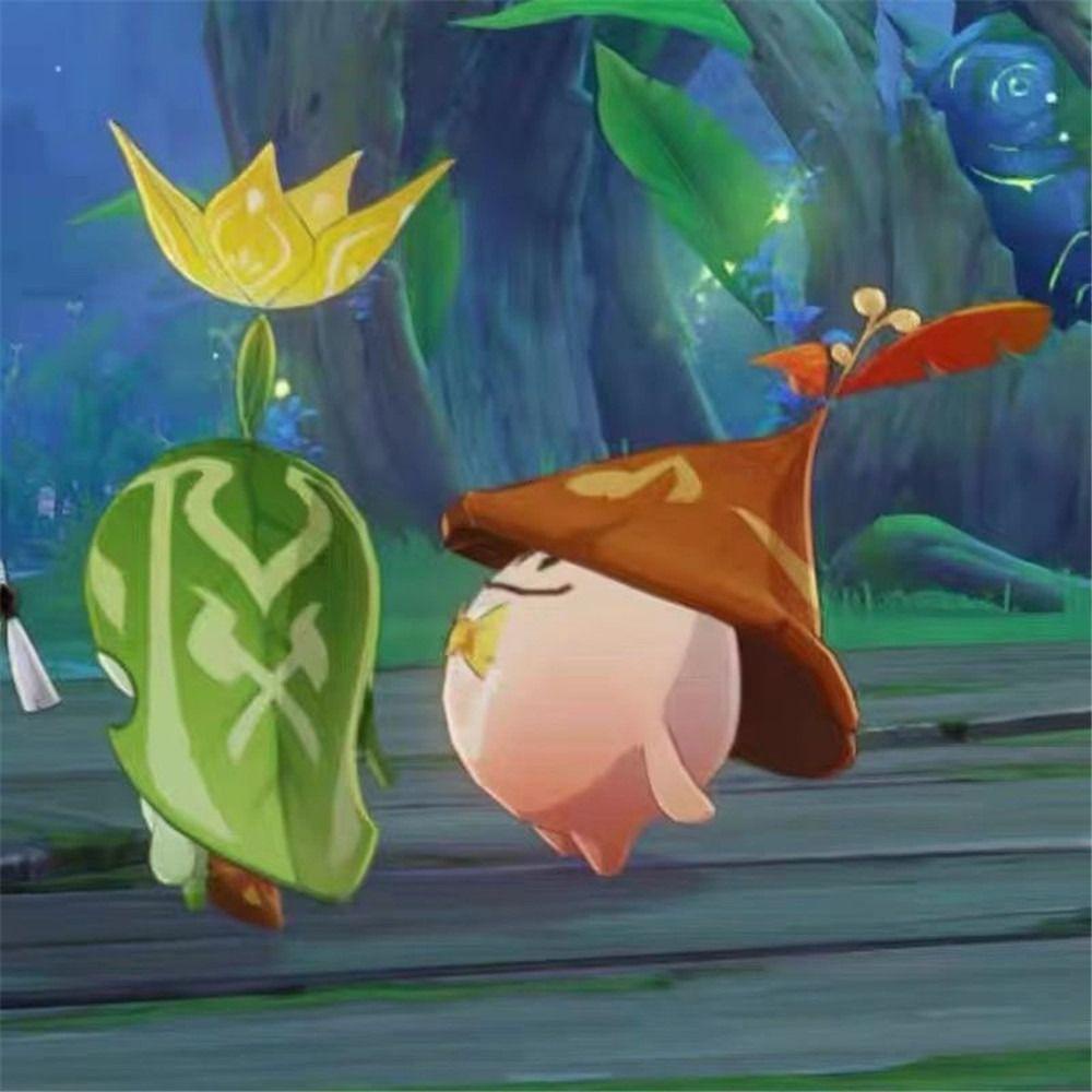 Luol Genshin Va Chạm Đồ Chơi Nhồi Bông Mềm Mại Hình Anime