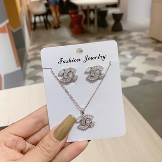 SET VÒNG CỔ VÀ BÔNG TAI BẠC 925( 4 mẫu)