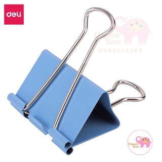 Kẹp giấy 32mm Deli E8553A (hộp 24 chiếc)