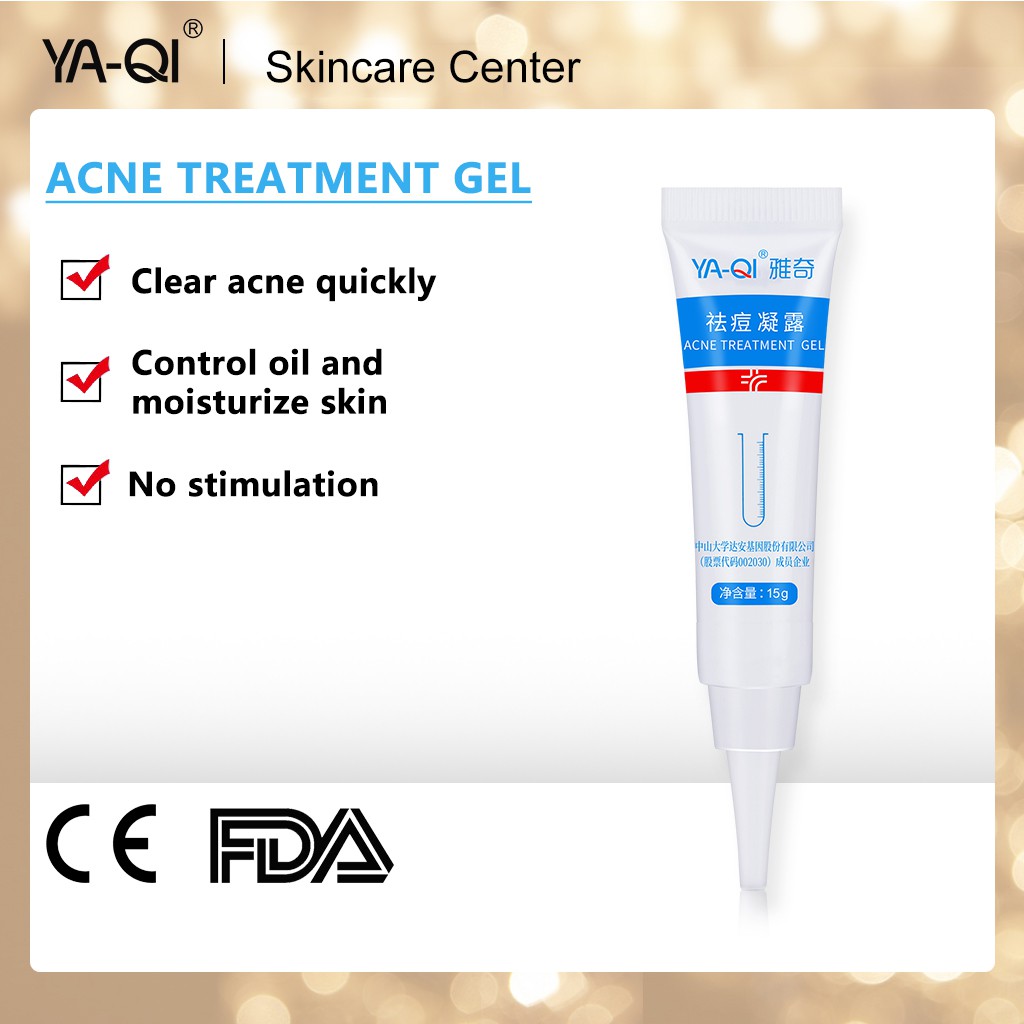 YAQI Acne Treatment Gel / Acne / Oil control / Repair / Moisturizer / Shrink pores