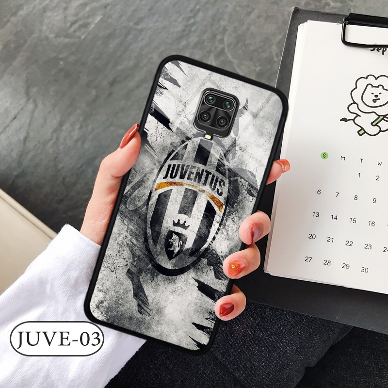 Ốp kính 3D Xiaomi Redmi Note 9S - in biểu tượng đội bóng