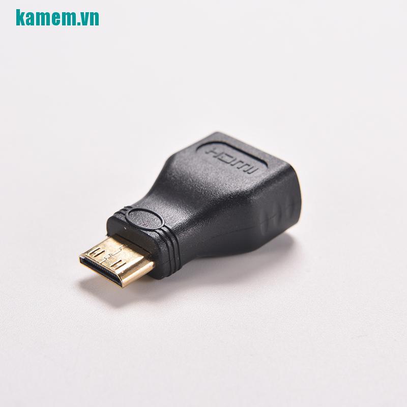 1 Đầu Chuyển Đổi Mini Hdmi Type C Đực Sang Hdmi Type A Female