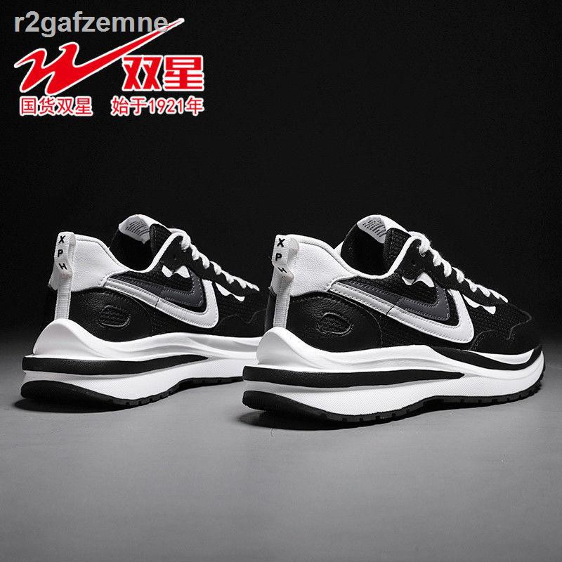 ♦☸Double star shoes nam 2021 giày mới mùa hè Forrest Gump đa năng phong cách hàn quốc vải thời thượng