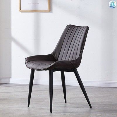 Ghế Loft Vân Sọc Chân Full Đen Nhập Khẩu 100% | BigBuy360 - bigbuy360.vn