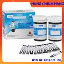 Máy đo đường huyết, que thử đường huyết sinocare safe accu đức bh 3 năm
