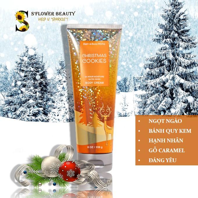 NOEL 2020 🎄 Kem Dưỡng Thể Lưu Hương Toàn Thân Bath & Body Works - Twisted Peppermint | Winter Candy Apple | Vanilla Bean | BigBuy360 - bigbuy360.vn