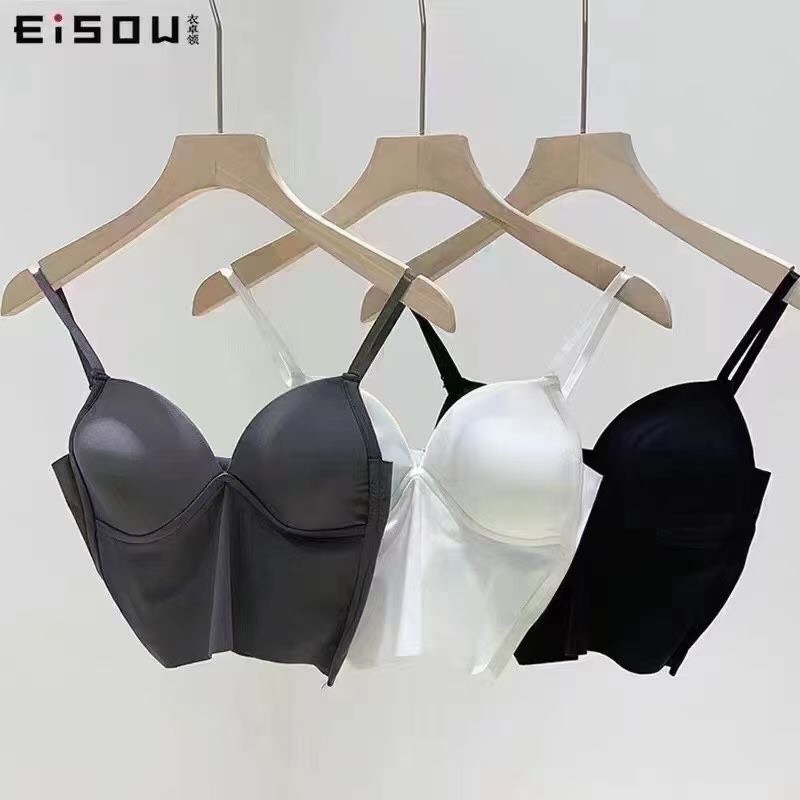 Mẫu mới - Áo bra su crotop chất đẹp kèm đệm ngực E50