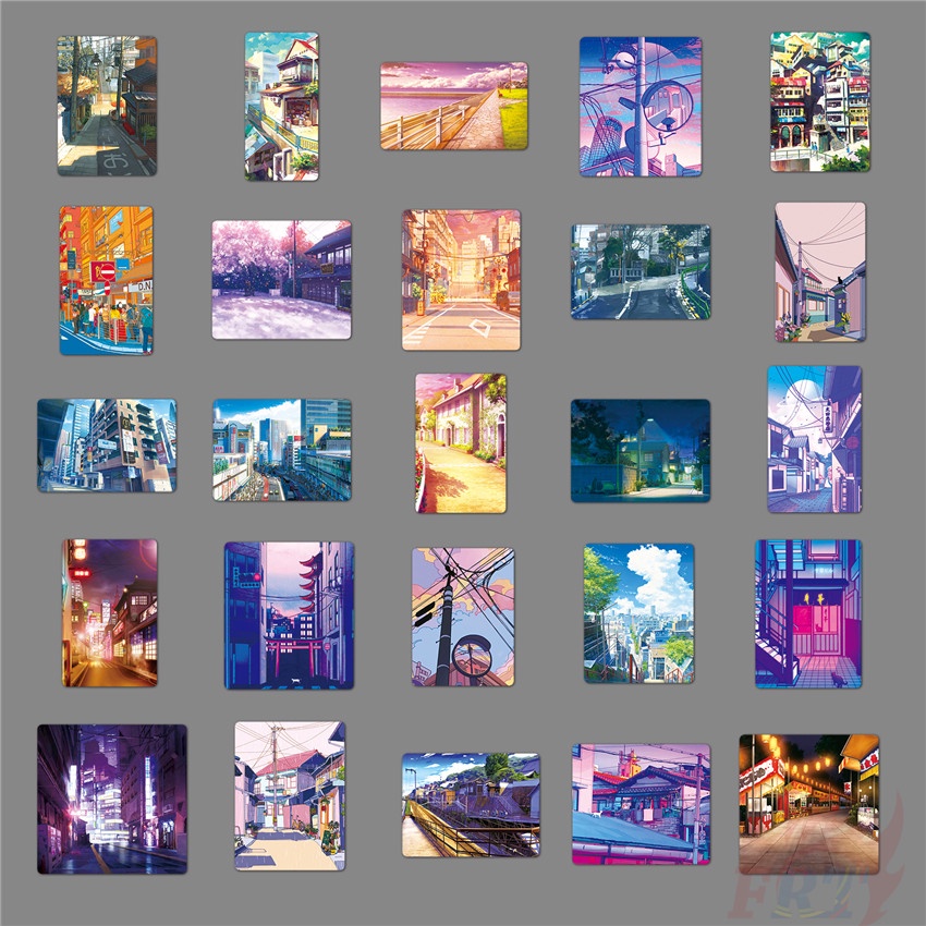 50 Cái / Bộ ❉ Hình Dán Nghệ Thuật Đường Phố Hokkaido Series 02 ❉ Sticker Doodle Dán Trang Trí Thời Trang Đa Ứng Dụng