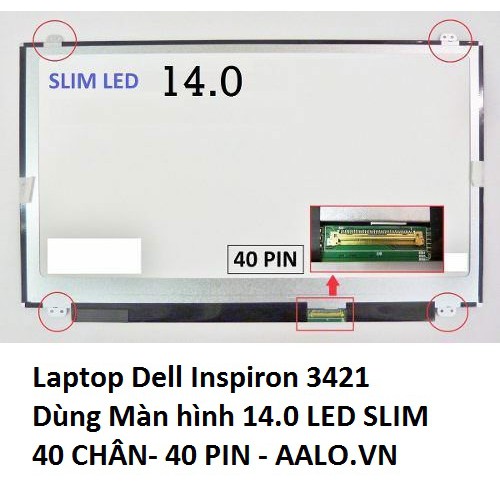 Màn hình laptop Dell Inspiron 3421 | WebRaoVat - webraovat.net.vn