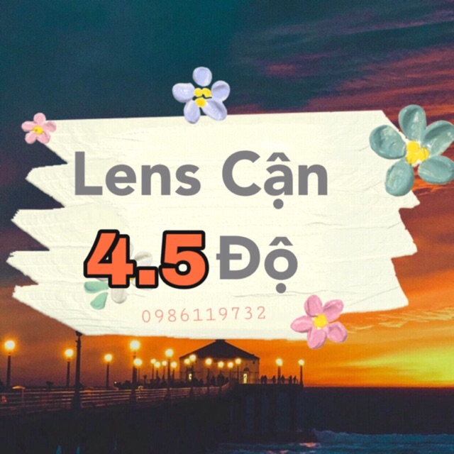 Lens Cận (4.5 Độ) Tặng khay gương dụng cụ