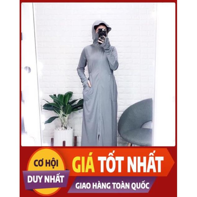 ❤️HÀNG CAO CẤP - FREESHIP❤️Áo chống nắng Nữ Cao Cấp dáng dài toàn thân, chất liệu thông hơi, co giãn, siêu bền, mát mẻ