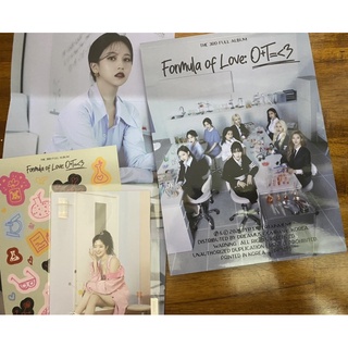 Album ảnh rỗng twice formula of love
