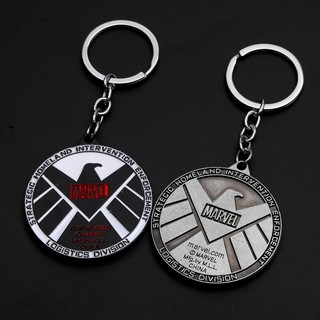 Móc Khóa Huy hiệu SHIELD Siêu Anh Hùng Marvel | Móc Khóa Giá Rẻ Store