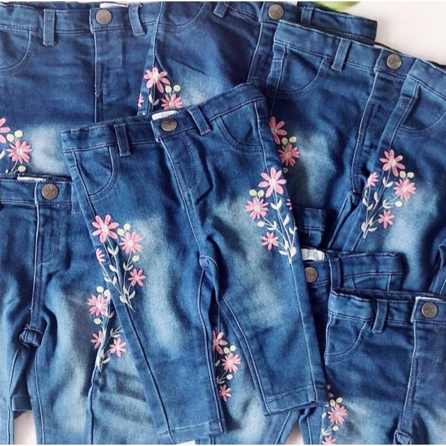 Freeship 99k TQ_Quần jean bé gái