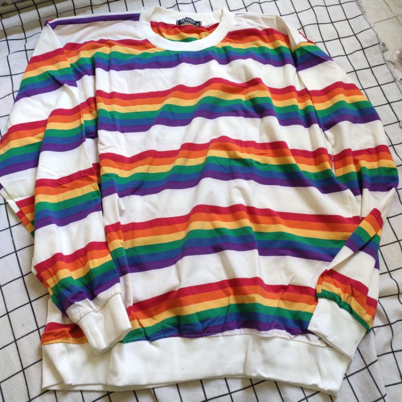 UNISEX - POLO ZIP - ÁO THUN CỔ ZIP - STRIPPED SWEATER