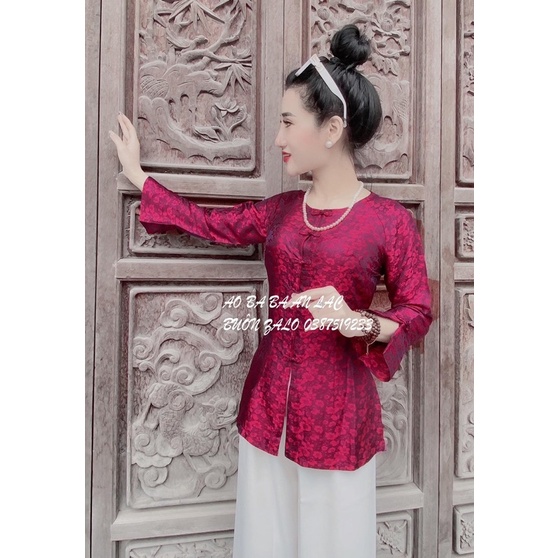 Bán lẻ Áo bà ba Hoàng gia cao cấp độc lạ An Lạc đi chơi đi lễ sang trọng