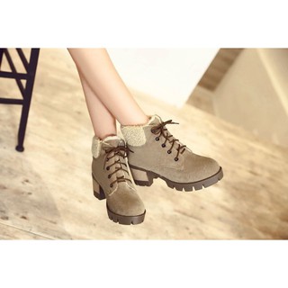 Giày boot nữ phong cách Hàn Quốc B134