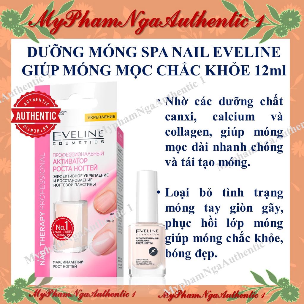 Dưỡng móng eveline Spa Nail