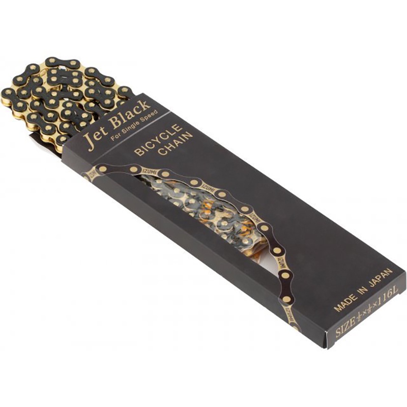 Nhật Bản IZUMI Jet Black Sprocket Xe đạp Track Single Speed Fixed Gear Free Wheel Xe đạp leo núi Chain Fixed Sprocket