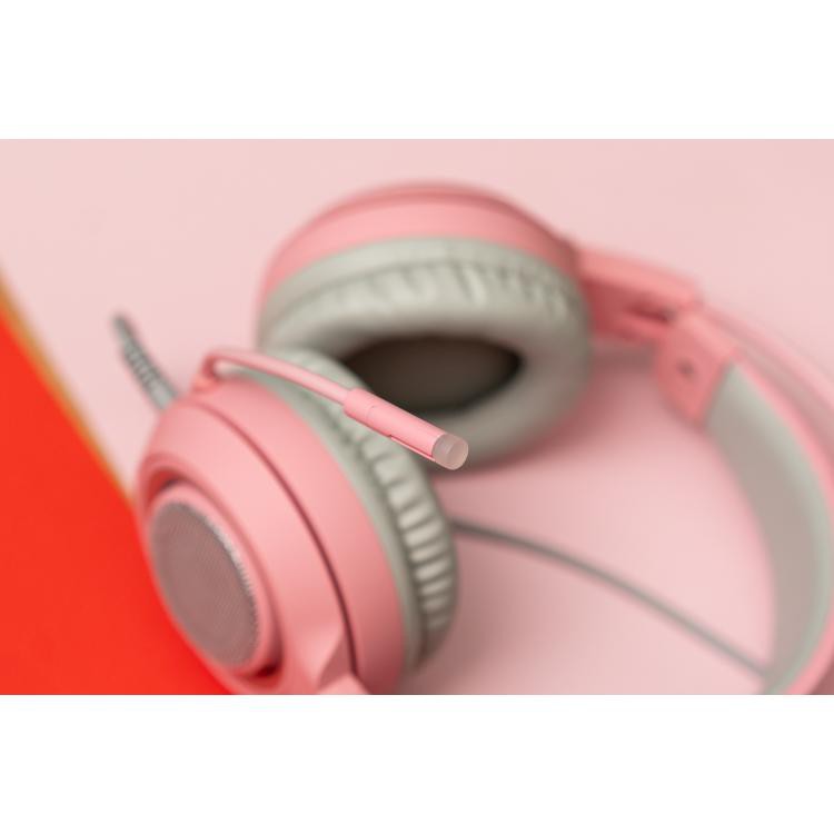 Tai Nghe Mèo Gaming G951s Pink JACK 3.5mm 7.1 SOUND - Tai nghe chụp tai dành cho nữ streamer - Somic G951S Pink 7.1