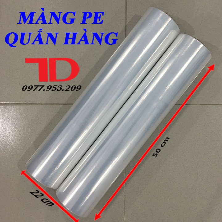 Combo 2 Màng Pe Quấn Hàng 2.7 Kg