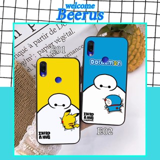Ốp lưng Xiaomi Redmi Note 7 ❤️ FREESHIP ❤️ in hình Baymax Pikachu Doremon Shin Vô Diện Flame Luffy