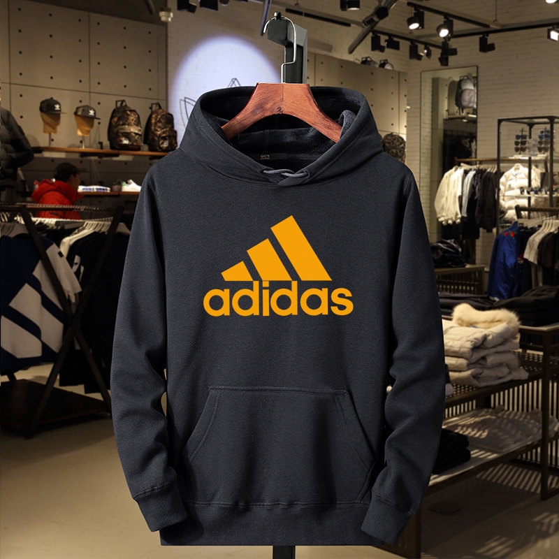 AIMI Áo Hoodie Dài Tay In Logo Adidas Trẻ Trung Năng Động Dành Cho Cả Nam Và Nữ M-5Xl