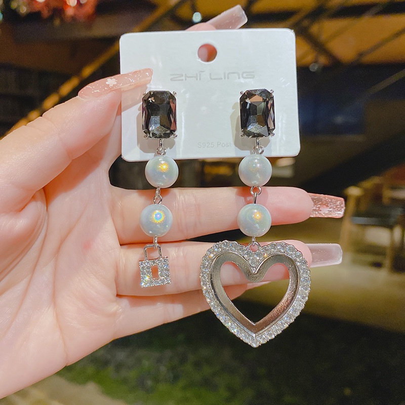 Khuyên Tai Nữ Đính Ngọc Thời Trang Hàn