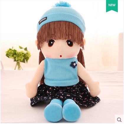 Búp Bê Áo Len Váy Xoè Xinh Lung Linh Kích Thước 45cm và 60cm