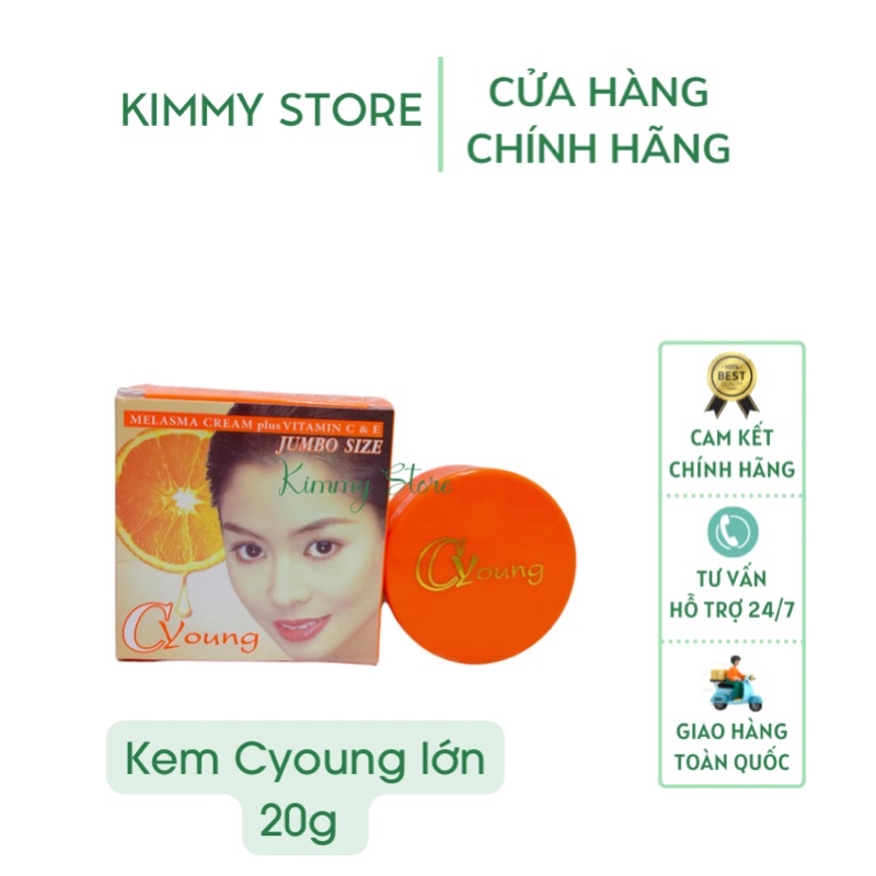01 hộp kem Cyoung cam chuẩn thái 5g