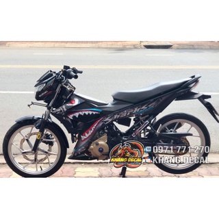 Tem trùm satria 150 cá mập