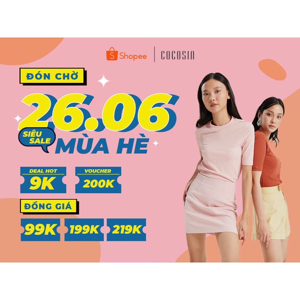 COCO SIN - Quần Váy Xanh Blue | BigBuy360 - bigbuy360.vn