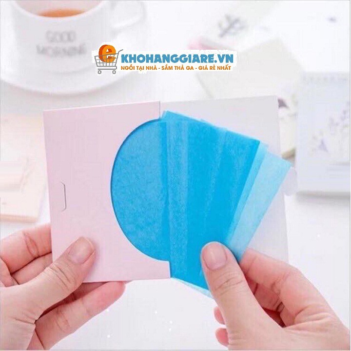 Giấy thấm dầu gói 50 tờ nội địa trung | BigBuy360 - bigbuy360.vn