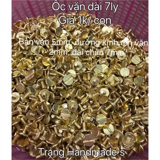 Ốc vặn gắn phụ kiện túi ví