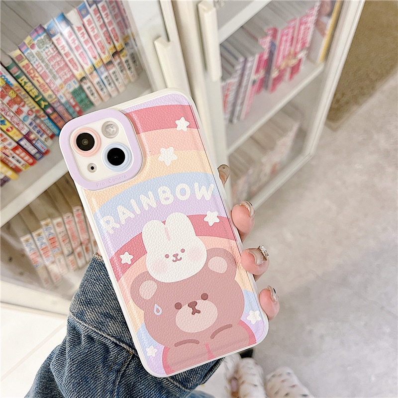 Ốp lưng iphone Ốp Điện Thoại Họa Tiết Trái Vải Cho Iphone7 / 8plus / x / 14pro / 11 / 12 / 13 / pro / max / plus / Promax Dinuo case