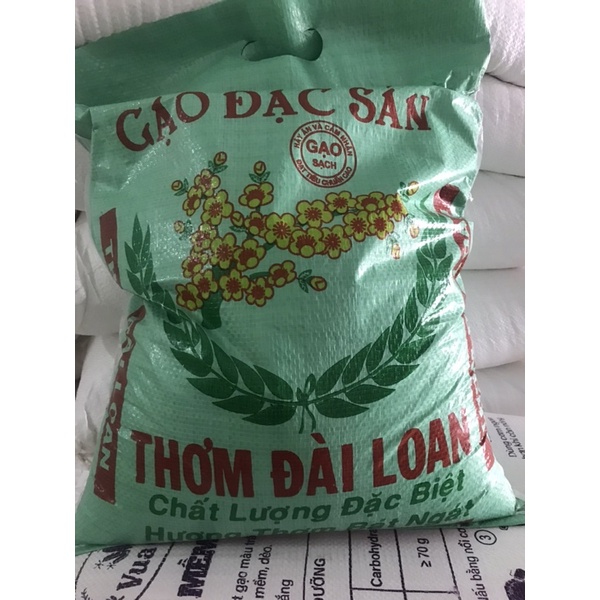 10kg gạo thơm đài loan dẻo vừa mềm cơm